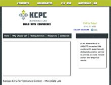 Tablet Screenshot of kcpc-lab.com